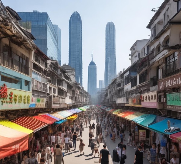 佛山和平商贸城，从一个商市到繁荣的城市