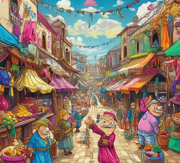 商贸服务漫画，一场视觉盛宴